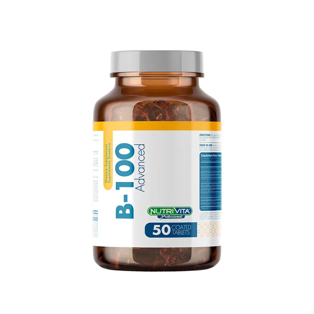 B100 50 TABLETAS NUTRIVITA