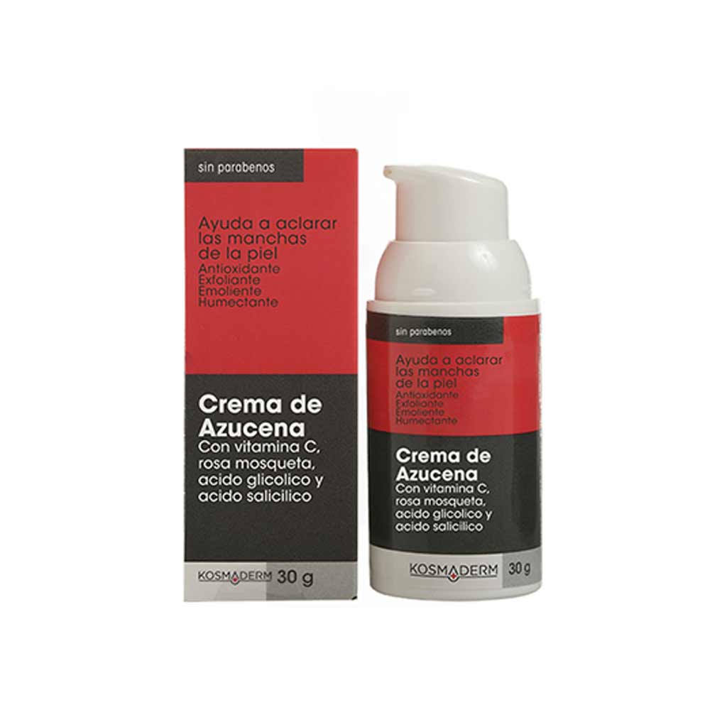 CREMA DE AZUCENA PARA ACLARAR LA PIEL