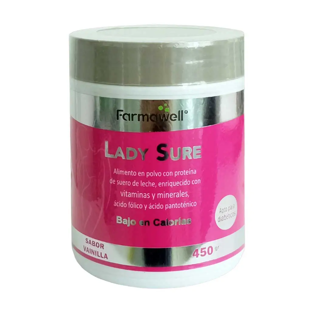 LADY SURE ALIMENTO CON ESPIRULINA