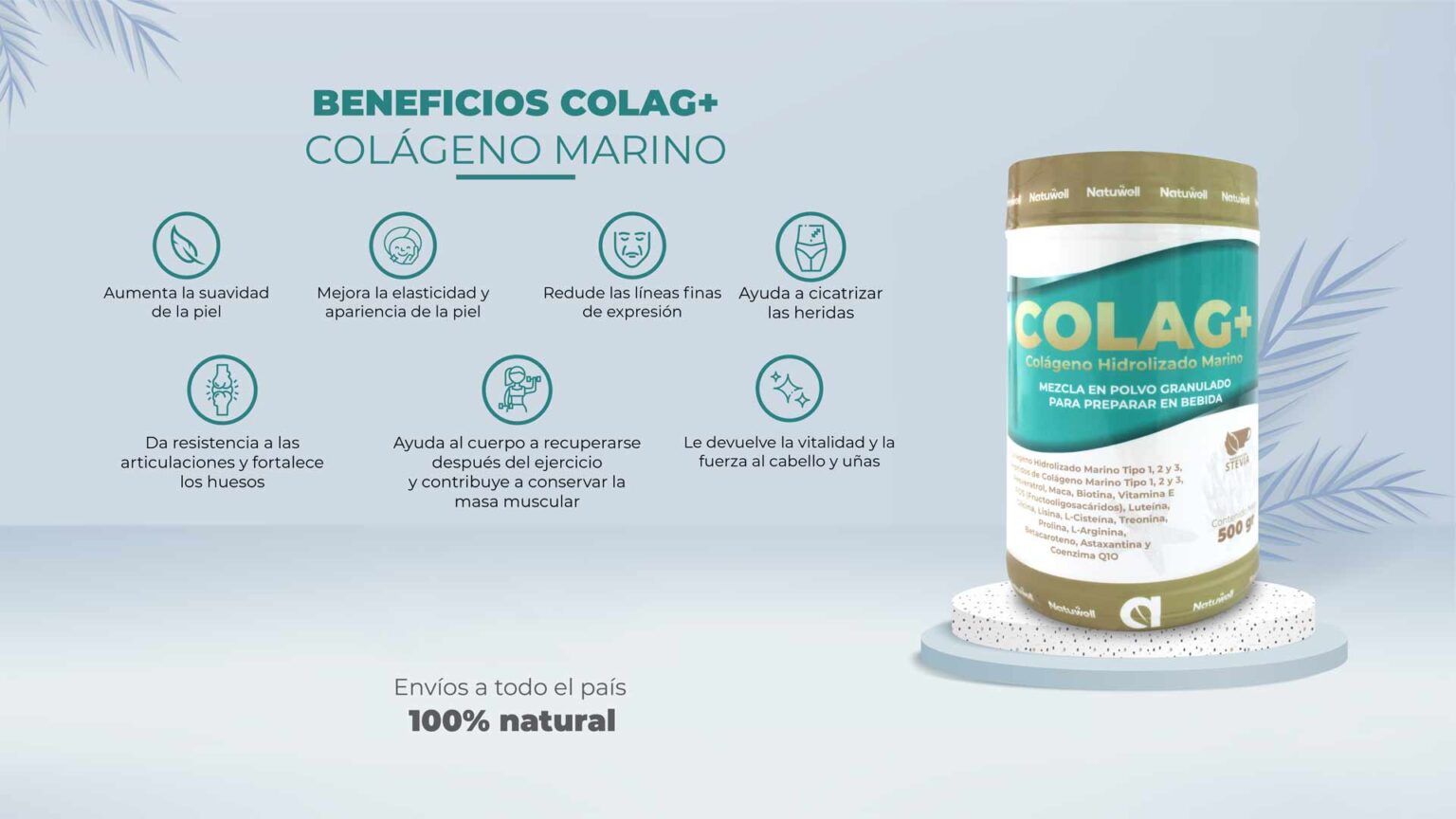 COLAG+ COLÁGENO HIDROLIZADO MARINO