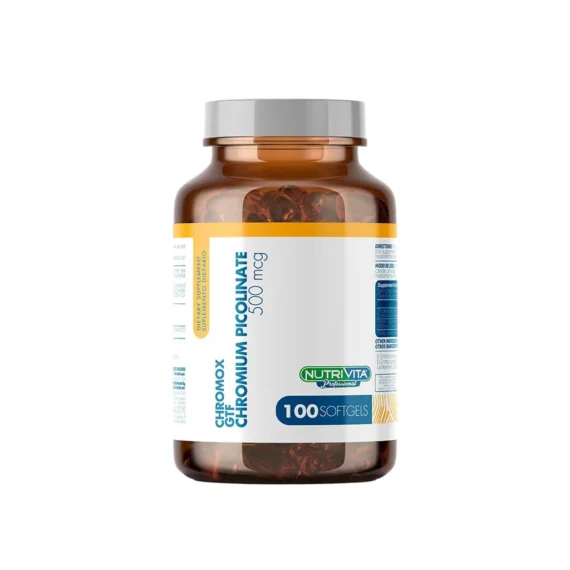 CHROMIUM PICOLINATE CROMO CAPSULAS NUTRIVITA