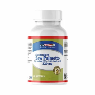 SAW PALMETTO 60 SOFTGELS HEALTHY AMERICA