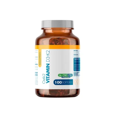 OSTIK2 VITAMINA D3 Y VITAMINA K2 EN CAPSULAS BLANDAS NUTRIVITA
