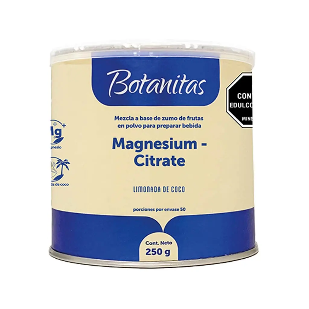 CITRATO DE MAGNESIO EN POLVO 250 G BOTANITAS