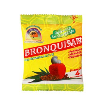 BRONQUISAN 4 TABLETAS MASTICABLES EL MANÁ