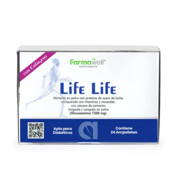 LIFE LIFE CAJA POR 24 AMPOLLETAS FARMAWELL SUPPLEMENTS