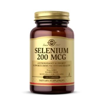 SELENIUM SOLGAR 200 MCG 100 TABLETAS