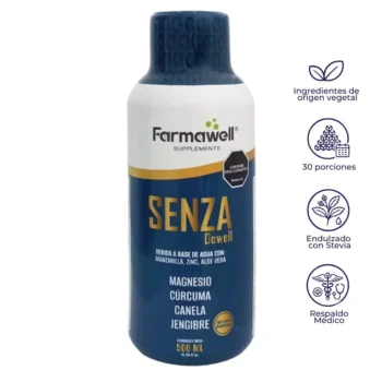 Senza Dowell de Farmawell: alternativa natural con cúrcuma y magnesio para apoyar la movilidad