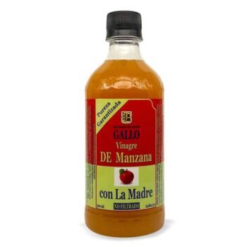 VINAGRE DE MANZANA CON LA MADRE 500 ML