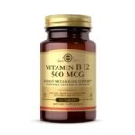 VITAMINA B12 SOLGAR 500 MCG 100 TABLETAS