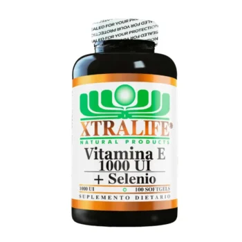 VITAMINA E 1000 UI + SELENIO X 100 SOFTGELS XTRALIFE
