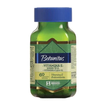 VITAMINA E 1000 U.I.+ VITAMINA A 3500 UI. X 60 CÁPSULAS BLANDAS