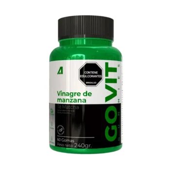 GOVIT VINAGRE DE MANZANA + TE MATCHA X 60 GOMAS