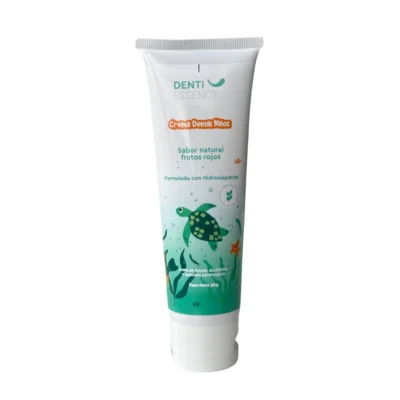 Crema dental para niños sin flúor