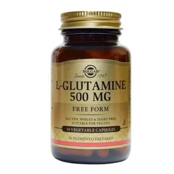L-GLUTAMINE 500 MG 50 CÁPSULAS SOLGAR