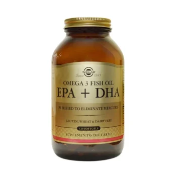 OMEGA 3 FISH OIL EPA + DHA 120 SOFTGELS SOLGAR