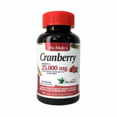 CRANBERRY 60 CAPSULAS FITOMEDICS