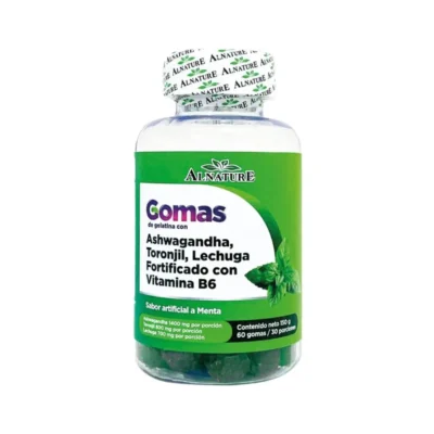GOMAS-DE-ASHWAGANDHA TORONJIL 60 GOMAS