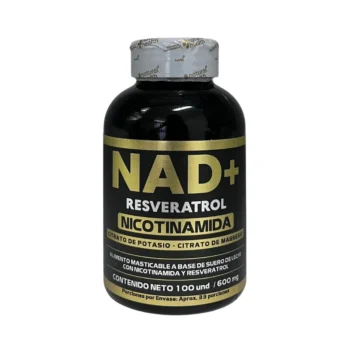 NAD+ CON RESVERATROL Y NICOTINAMIDA X 60 DISCOS
