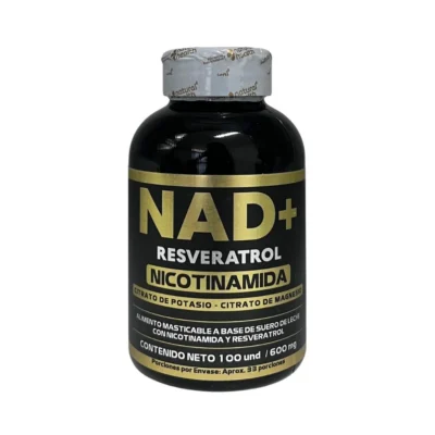 NAD CON RESVERATROL 100 DISCOS