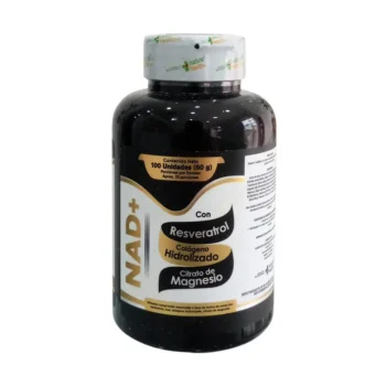 Alimento masticable NAD con Resveratrol Colágeno Hidrolizado y Citrato de Magnesio Natural Health