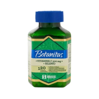 VITAMINA C 500 MG + SELENIO 120 TABLETAS MASTICABLES