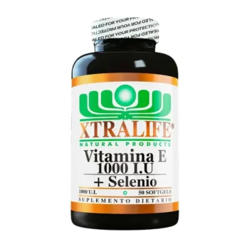 VITAMINA E 1000 UI + SELENIO X 50 SOFTGELS XTRALIFE
