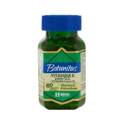 VITAMINA E CON VITAMINA A 60 CAPSULAS BOTANITAS