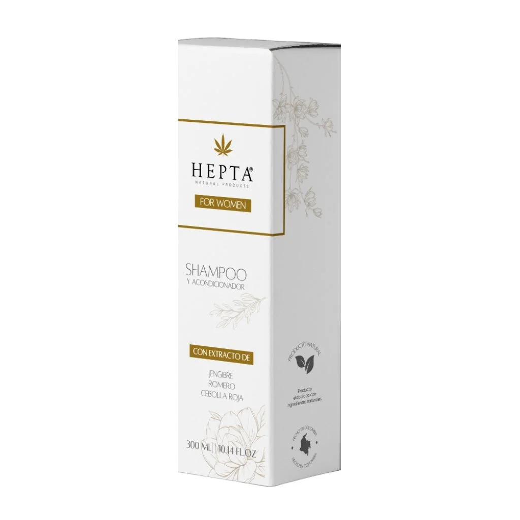 SHAMPOO Y ACONDICIONADOR PARA MUJERES 1 HEPTA
