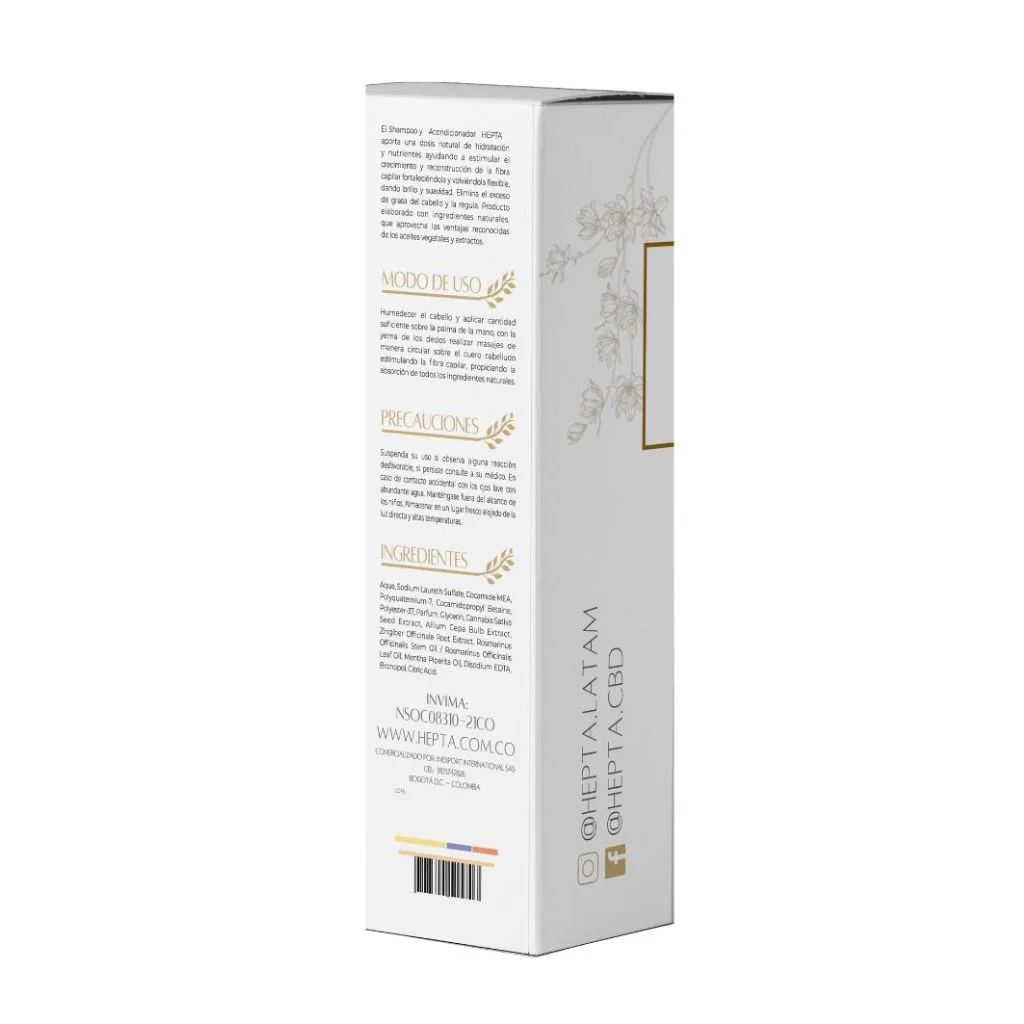 SHAMPOO Y ACONDICIONADOR PARA MUJERES 2 HEPTA