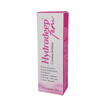 Hydradeep fem crema íntima protectora y humectante con caléndula y ácido hialurónico