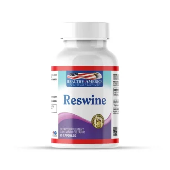 Suplemento dietario Reswine de Healthy America a base de extracto de semilla de uva