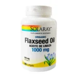 FLAXSEED OIL ACEITE DE LINAZA 1000 MG SOLARAY